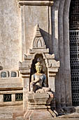 Ananda temple Bagan, Myanmar. Dvarapala statues on either side of temple entrances.